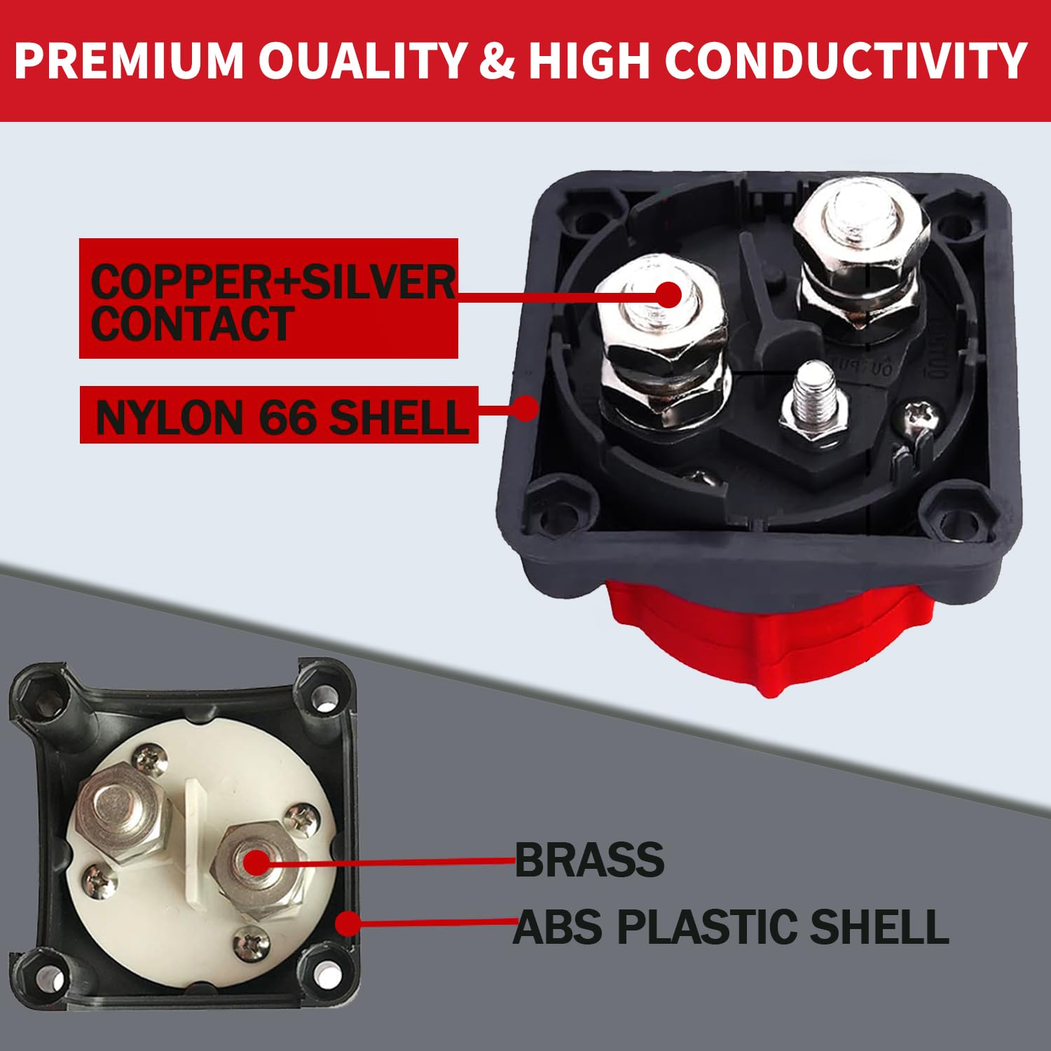 Prekidač za isključivanje akumulatora s voltmetrom