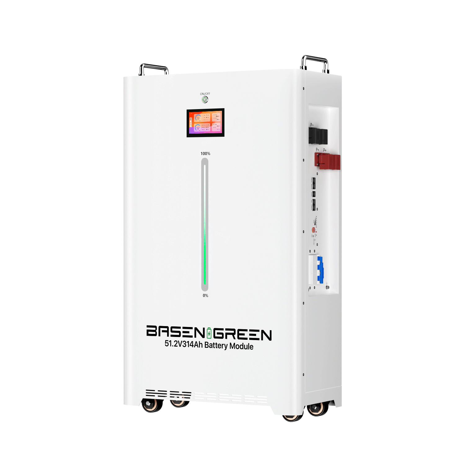 Vertikalna solarna baterija (LiFePo4) 16kWh/314Ah 48V MB31 Tian-Power BMS 200A