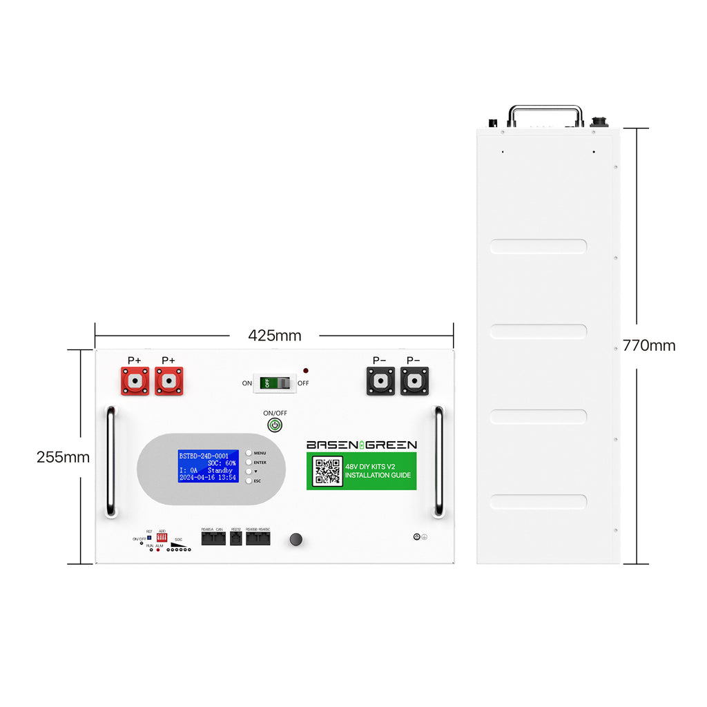 Solarna baterija rack (LiFePo4) 16kWh/314Ah 48V MB31 Tian-Power BMS 200A